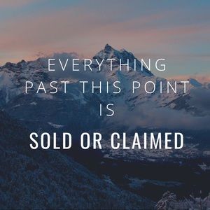 Sold past this point